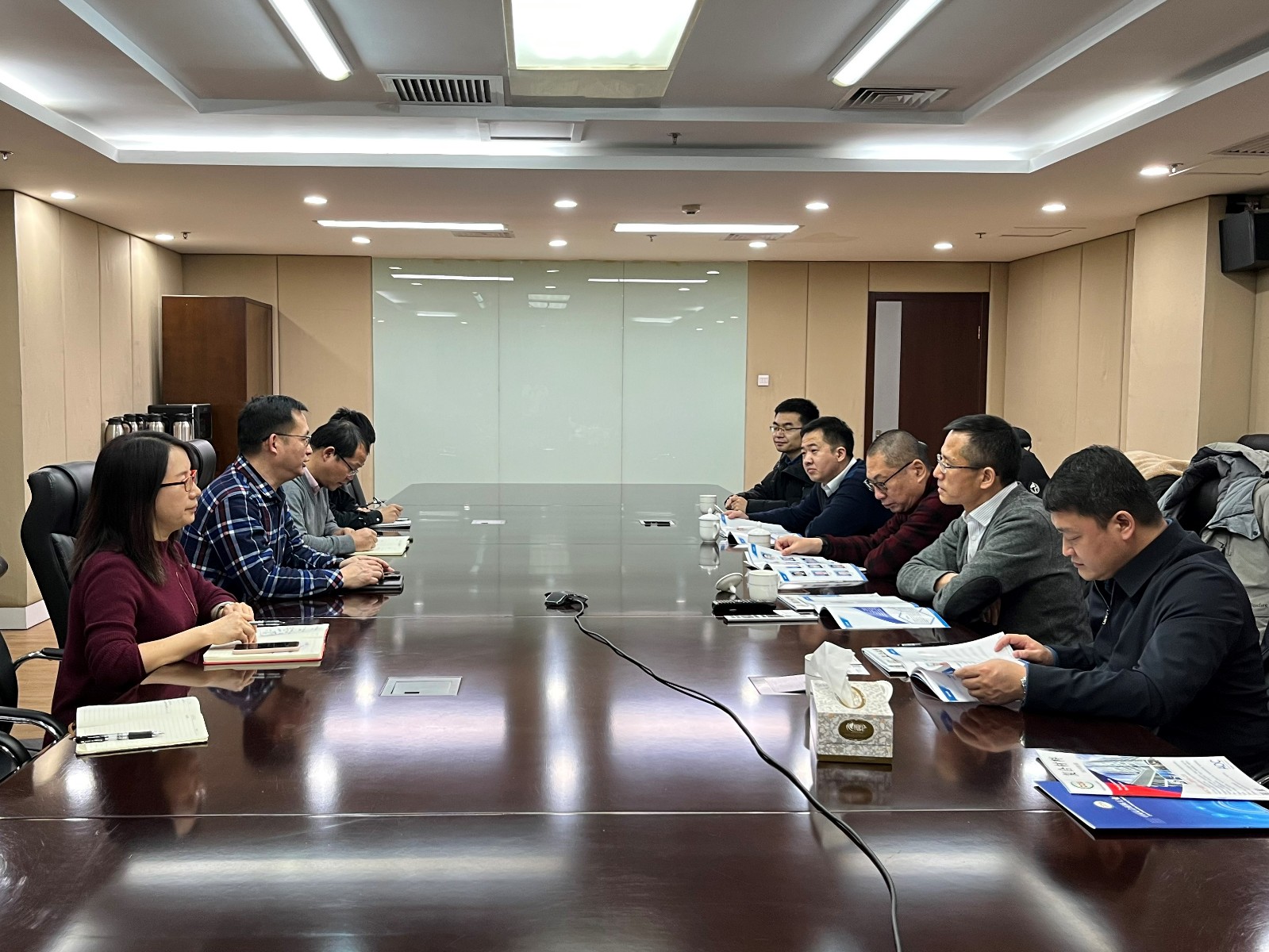 中國復合材料工業協會精益及智能制造專業委員會在京副主任委員到訪協會