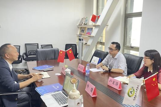 加強協會互動，中國復合材料工業協會秘書長孟弋潔一行拜訪中國服務貿易協會