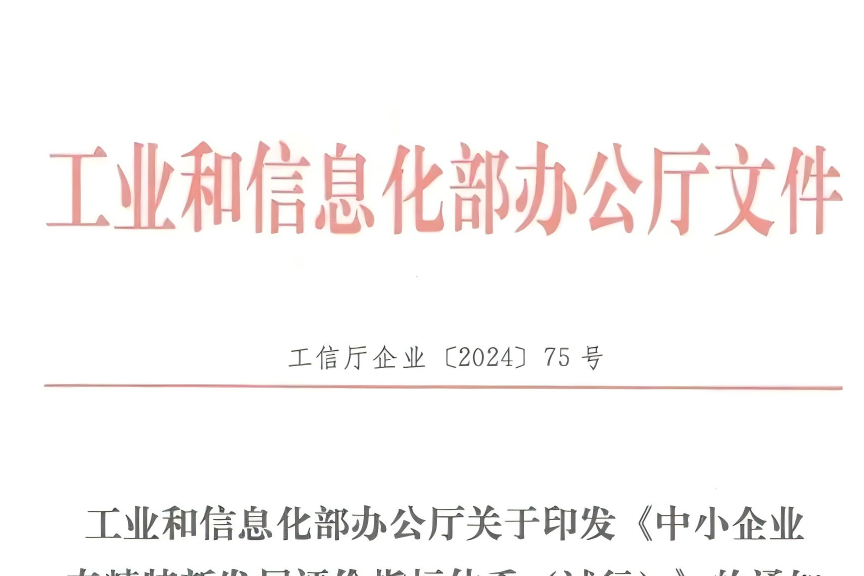 發揮行業優勢，助力專精特新“小巨人”企業騰飛