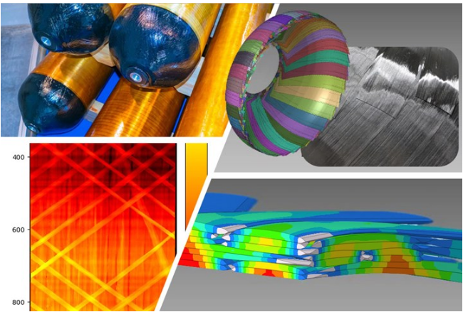 利用多學科仿真和實時過程監控來改進復合材料壓力容器