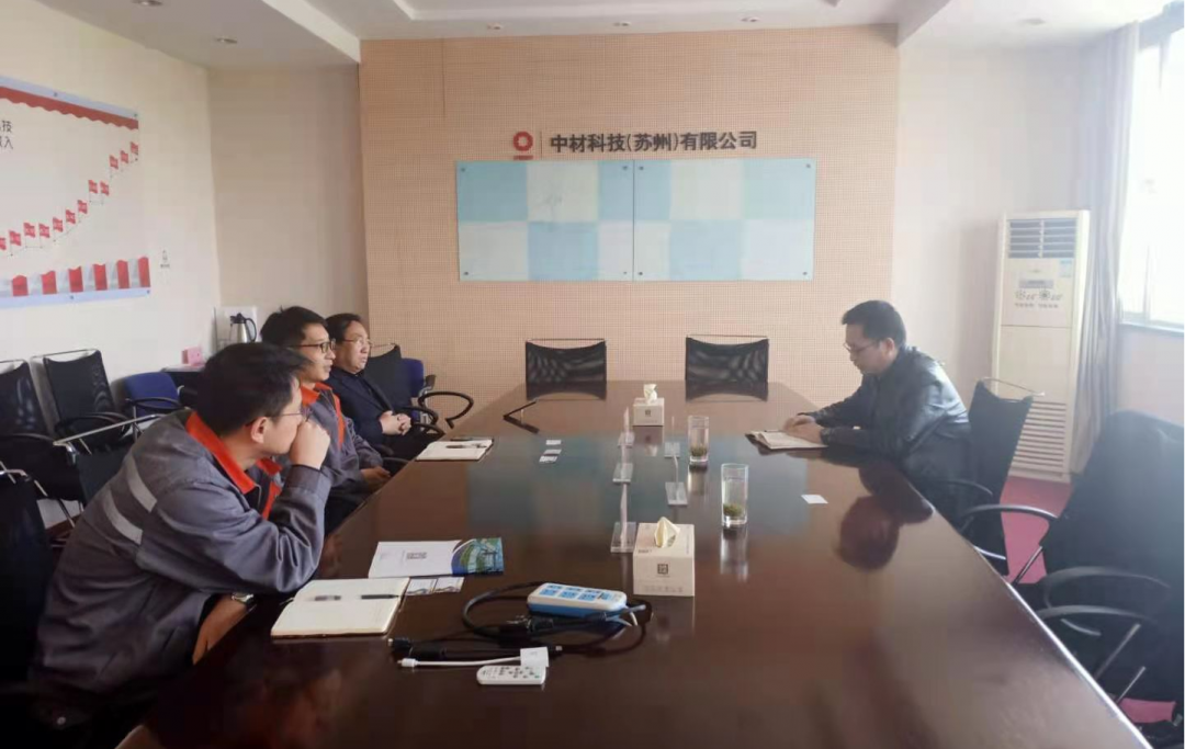 中國復合材料工業協會秘書長孟弋潔一行赴江蘇、河南調研行業現狀