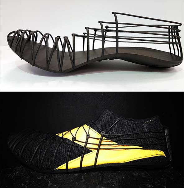 意大利公司推出3D打印碳纖維復(fù)合材料釘鞋 意大利公司推出3D打印碳纖維復(fù)合材料釘鞋