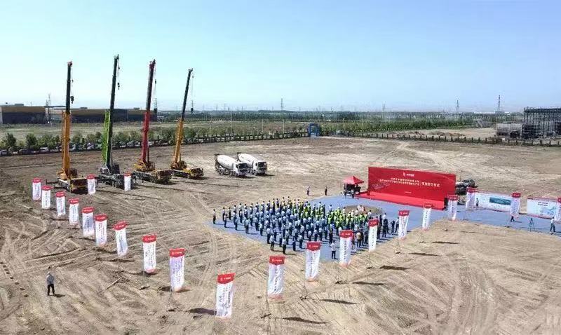 中材鋰膜舉行內蒙鋰膜擴建項目開工儀式 中材鋰膜舉行內蒙鋰膜擴建項目開工儀式