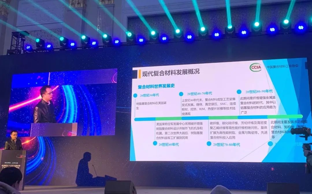 中國復(fù)合材料工業(yè)協(xié)會秘書長孟弋潔應(yīng)邀參加京津冀航空航天與新材料產(chǎn)業(yè)融合創(chuàng)新發(fā)展論壇并做主題演講