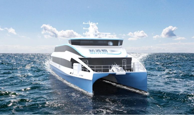 新能源牽手新材料!香港首艘碳纖維混動船誕生 新能源牽手新材料!香港首艘碳纖維混動船誕生