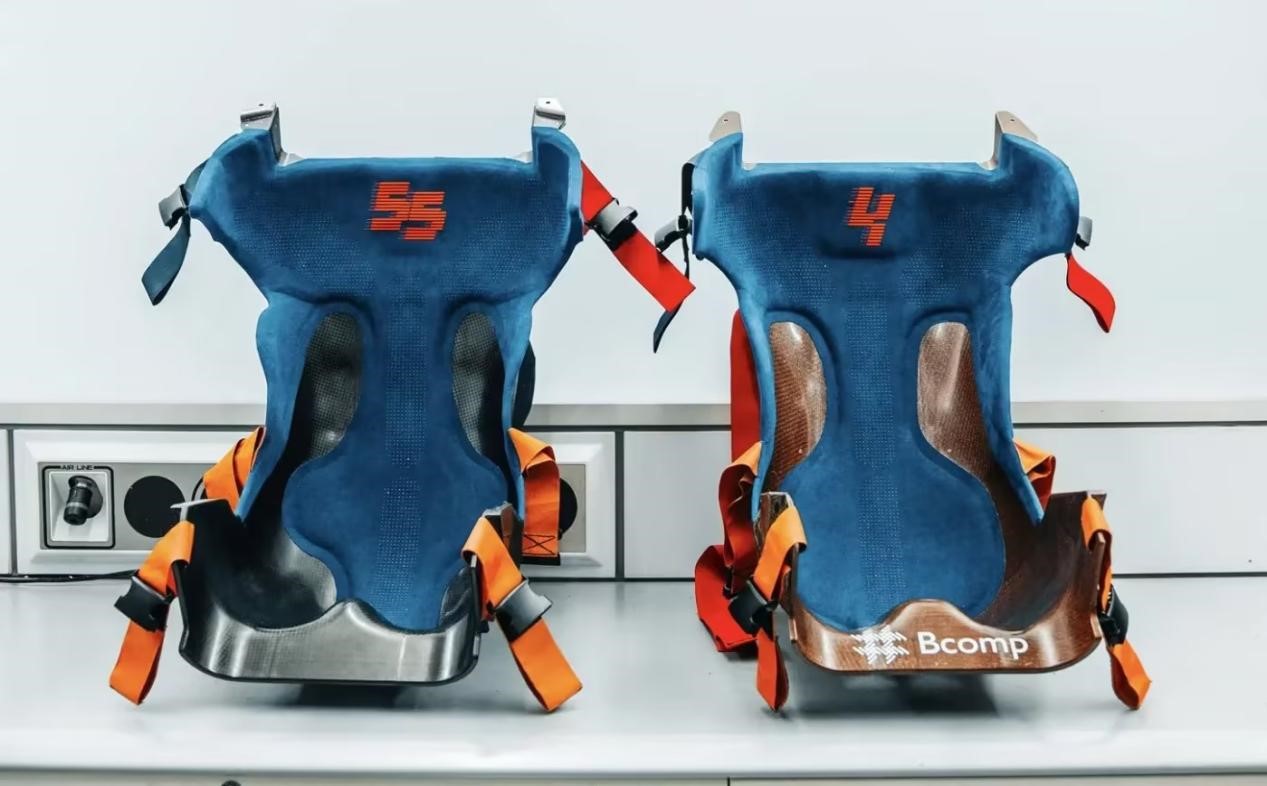 McLaren與Bcomp合作開發由亞麻纖維制成的一級方程式賽車座椅