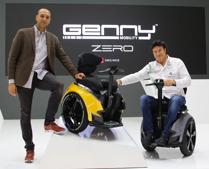 Genny Factory SA、蘭蒂奇、阿切爾比斯——開發自平衡電動代步車