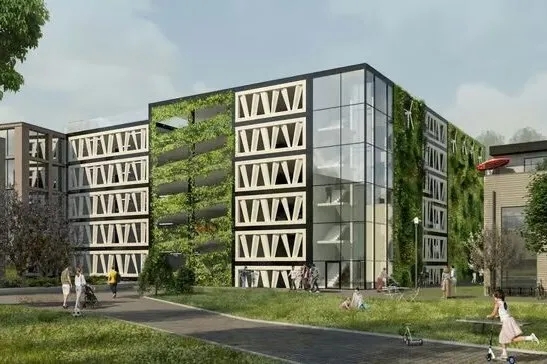 瑞典停車場創新舉措,退役風力葉片變身新用途! 瑞典停車場創新舉措,退役風力葉片變身新用途!