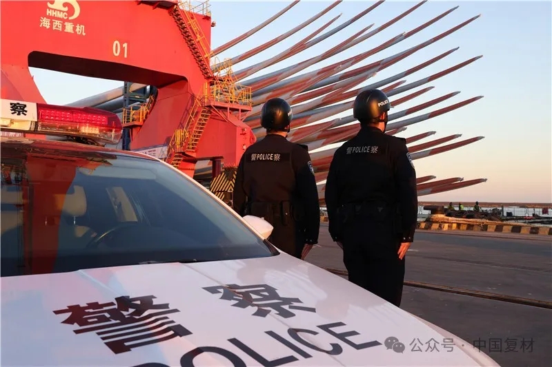 鹽城邊檢助力今年首批“風電翅膀”出口海外 鹽城邊檢助力今年首批“風電翅膀”出口海外