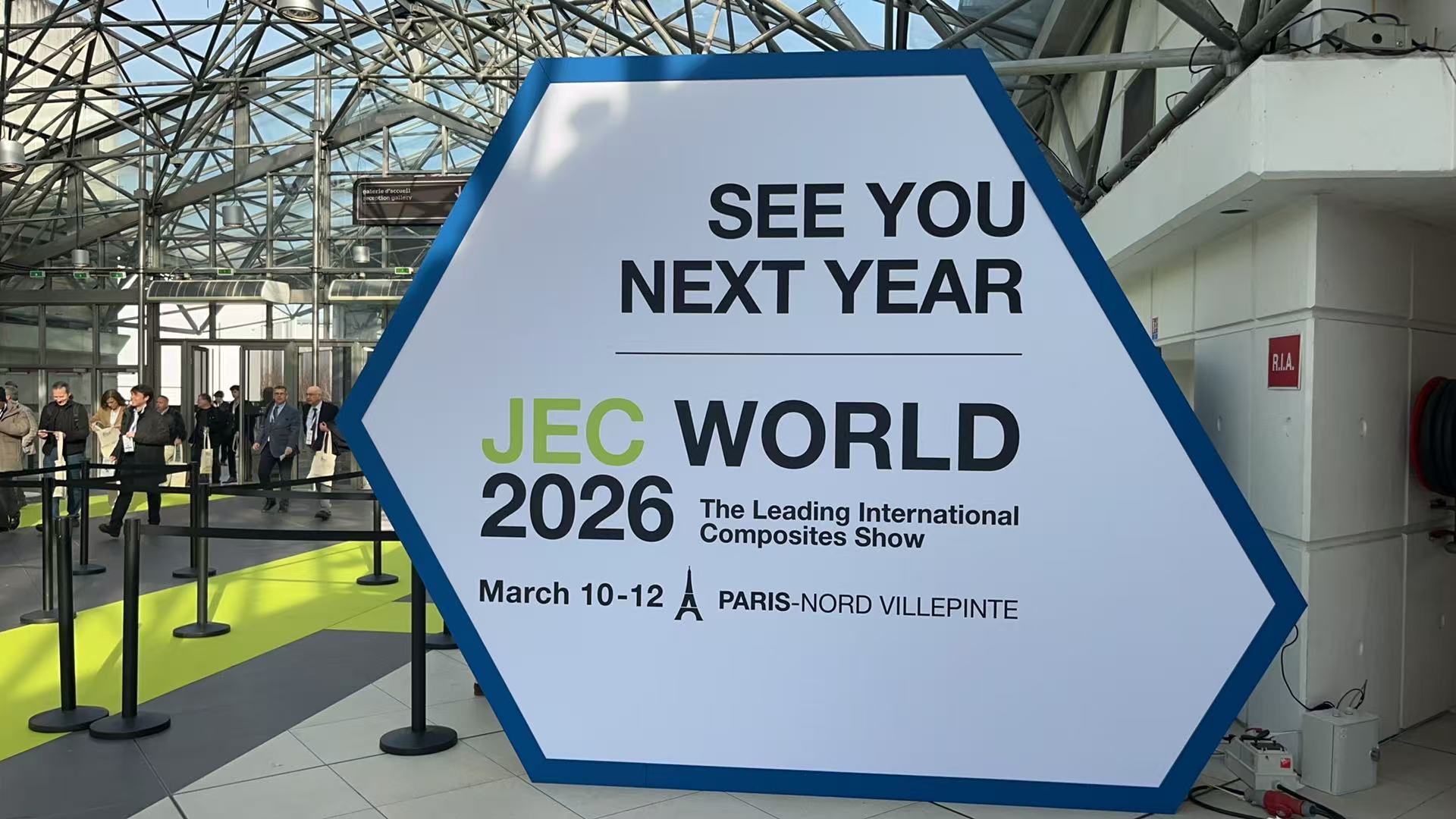 【2025 JEC World】圓滿謝幕，展望 2026 巴黎之約
