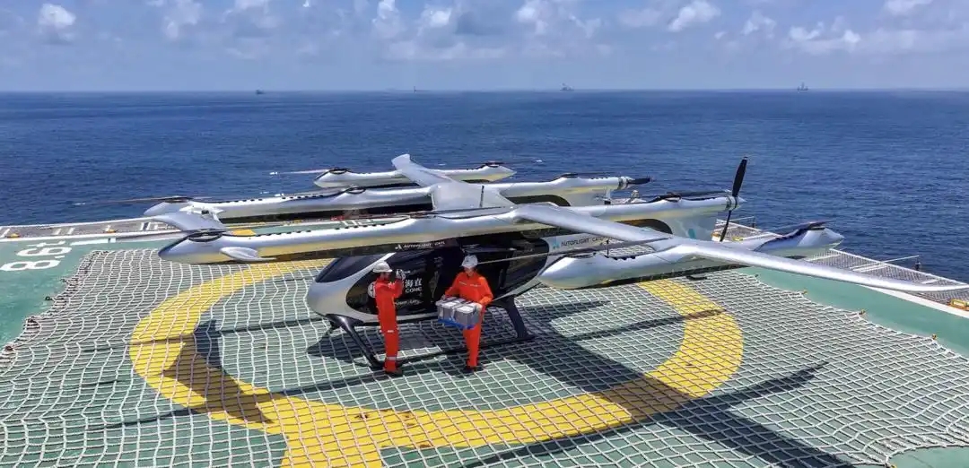 凱瑞鷗首飛：開啟海洋石油平臺低空物流新時代